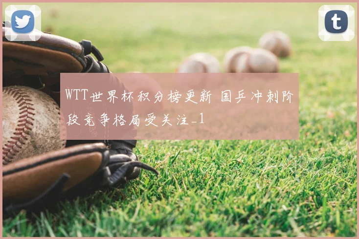 WTT世界杯积分榜更新 国乒冲刺阶段竞争格局受关注_1