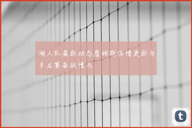 湖人队最新动态詹姆斯伤情更新与季后赛备战情况
